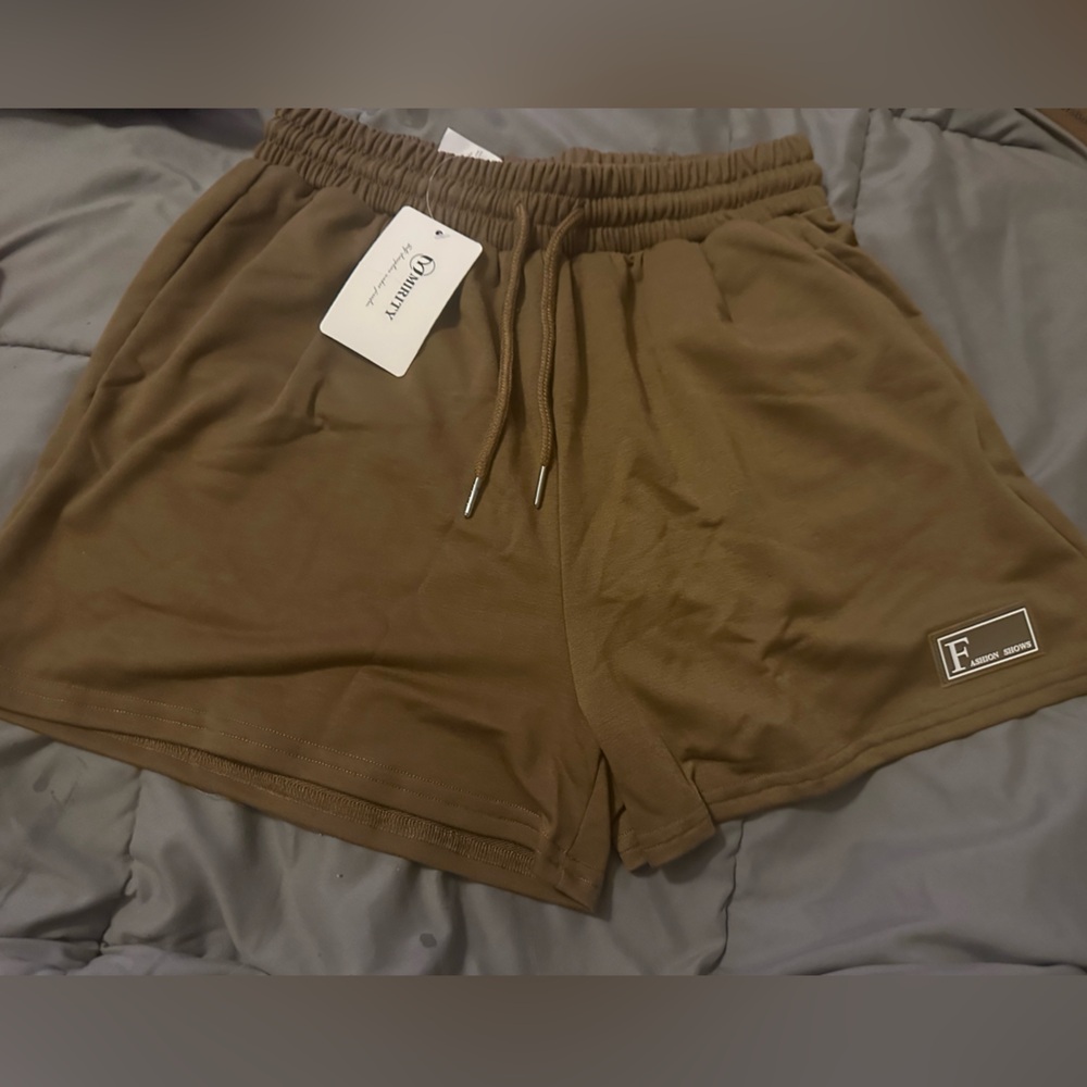 NWT MIRITY Athletic Workout Sweat Shorts for Women size small set of 4 (my10)